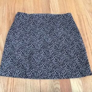 Leopard Print Women's Skirt